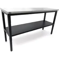 HBM Établi HBM en acier inoxydable 182 cm