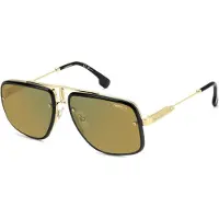 Carrera Lunettes de Soleil CA GLORY II 59/18/145 Black yellow Metal frames UNISEX CA GLORY II