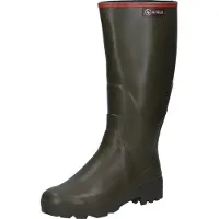 Aigle Bottes Chambord Pro Kaki Confort Et Adhérence Pour Travaux Extérieurs -