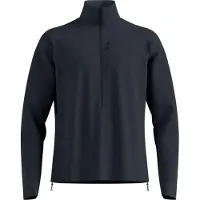 Odlo Grid Half Zip Fleece Noir S Homme