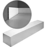 ORAC Decor SX168-box AXXENT SQUARE 1 carton 17 pièces Plinthes 34 m
