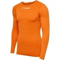 Hummel Comfort 2.0 Long Sleeve Base Layer Orange S Homme