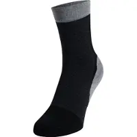 Odlo Unisexe, Chaussettes de sport, Chaussettes crew PERFORMANCE WOOL HIKE (36 - 38), Gris, Noir