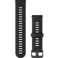 Garmin Forerunner 745 Band (22 mm, Silicone), Sangles de montre, Noir