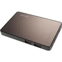 Antec Powerup Slim 2200 (2200 mAh), Chargeur de secours, Argent