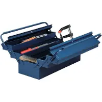 Allit caisse à outils McPlus métal 5/57 non équipée bleu