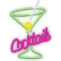 Forever Lumière Led Décorative Plexi Cocktails