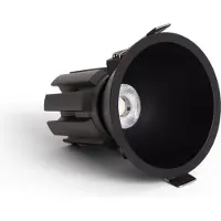 LEDKIA Spot Downlight Led 9w / 12w Conique Areni Coupe Ø 85 Mm 4000k Noir Blanc Neutre 9 W