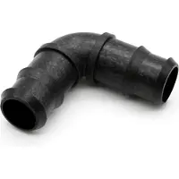 Markenlos Coude goutte à goutte 16mm en acétal - Pack 100 - Accessoires pour irrigation goutte à goutte - tuyau d'arrosage irrigation verger