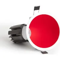 LEDKIA Spot Downlight Led 9w / 12w Conique Inclinaison 20º Areni Coupe Ø 100 Mm 4000k Rouge Blanc Neutre 12 W