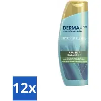 Head & shoulders Shampooing antipelliculaire DermaX Pro – Apaisant – 470 ml - Pack économique - 12 pièces