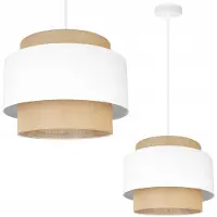 Light11 HOME Suspension, lustre, abat-jour, Boho Juta
