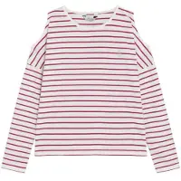 Scalpers T-Shirt rose / blanc