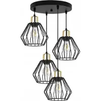 Light11 HOME Suspension, lustre, abat-jour en fil métallique, LED