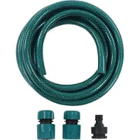 Markenlos Tuyau d'arrosage flexible - 3 mètres - Haute résistance à la température