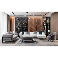 Xl Moebel Gmbh Wohnzimmer Set 3tlg Sofa L-Form Sofa Couch Dreisitzer Polstersofas Sessel