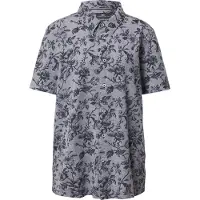 Fynch&Hatton 16031910 Short Sleeve Polo Gris M Homme