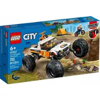 LEGO 60387 - City - Véhicule tout-terrain 4x4 aventures