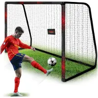 B2X But de football 300 x 200 x 120 cm NS-473 noir et rouge