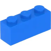 LEGO 100 pièces 3622 Brick 1x3 Part Basic Bricks 100 Blue