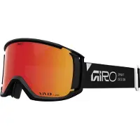 Giro - Masque de ski - Revolt Black Stacked Vivid Ember pour Homme - Noir