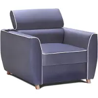 AEA Fauteuil Designer Polster Relax Tissu 1 Lounge Club TV 1Place Chaise