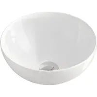 BEITZ & Walz AqvaCeramica Lavabo à poser 325 mm « SlimRim » - blanc -