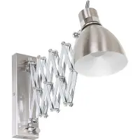 Steinhauer - applique murale - Spring - acier - métal - lampe à ciseaux - E27 - 6290ST