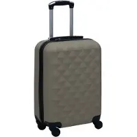 Syfax Valise rigide Anthracite ABS