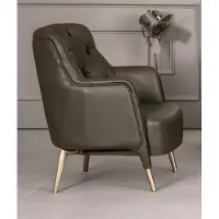 AEA Luxus 3-Sitzer Sofa Leder Büro Set 2 Sessel Modern Couchtisch 4tlg