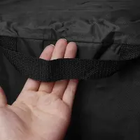 Markenlos Couverture de banc de jardin - imperméable et résistant aux intempéries - 1 pièce - 500D Oxford - 193 x 66 x 63/89 cm