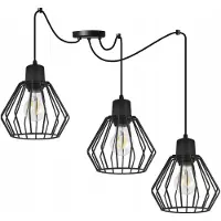 Light11 HOME Suspension, lustre, abat-jour en fil métallique, LED