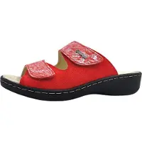 Hickersberger Chaussures de randonnée Damenschuhe, sandales, semelle intérieure rouge, chaussures de loisirs