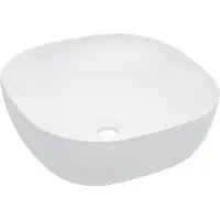 Syfax Lavabo 42,5x42,5x14,5 cm Céramique Blanc