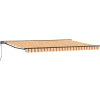 Syfax Cadre d'auvent Multicolore 500 × 300 cm