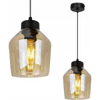 Light11 HOME Suspension moderne et élégante avec abat-jour en verre