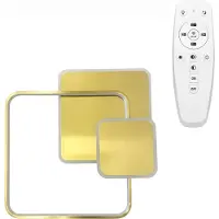 Toolight Plafonnier App1714-C Led Brush Gold