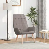 Prolenta Maison Exclusive - Relaxsessel Taupe Stoff