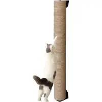 OEM 81 cm de haut arbre à chat mural meubles griffoirs griffoirs muraux griffoir pour chats d'appartement (corde de jute_upgrade_81 cm de haut)