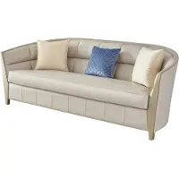 AEA Sofagarnitur 411 Sitzer Wohnzimmer Kunstleder Polstermöbel Luxus Sofa Sessel