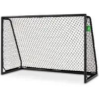 Exit Scala Aluminium But de Football 180x120cm – Résistant – But de Football – pour Enfants – Noir