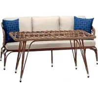 Xl Moebel Gmbh Garnitur Sofa 3 Sitzer Braun Couchtisch Sofas Dreisitzer Rattan Luxus Modern