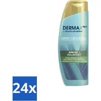 Head & shoulders Shampooing antipelliculaire DermaX Pro – Apaisant – 470 ml - Pack économique - 24 pièces