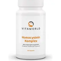 Vita-World GmbH Vitaworld Complexe Homocystéine | 90 capsules | avec bétaine, choline & vitamines B | vegan