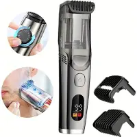 Zelurxx Tondeuse à cheveux électrique professionnelle, rechargeable, 2000 mAh, silencieuse (