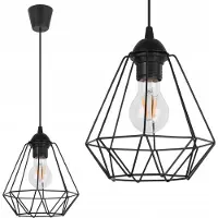 Light11 HOME Diamond Loft Edison Suspension En Fil Métallique
