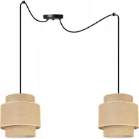 Light11 HOME Suspension, lustre, abat-jour, Boho Juta