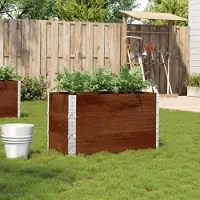 Prolenta Maison Exclusive - Jardinière marron 100 x 50 cm en bois massif de pin