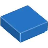 LEGO 1x1 carreaux 3070 - 100 pièces bleu
