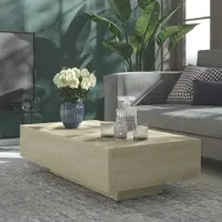 Alle Hersteller Table basse Chêne Sonoma 45.3 "x23.6 "x12.2" Chipboard